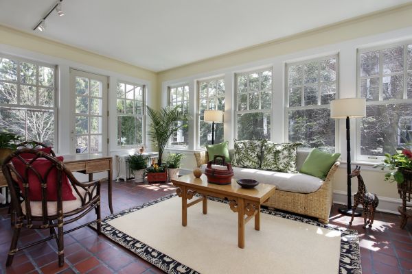 Backyard Sunroom Construction