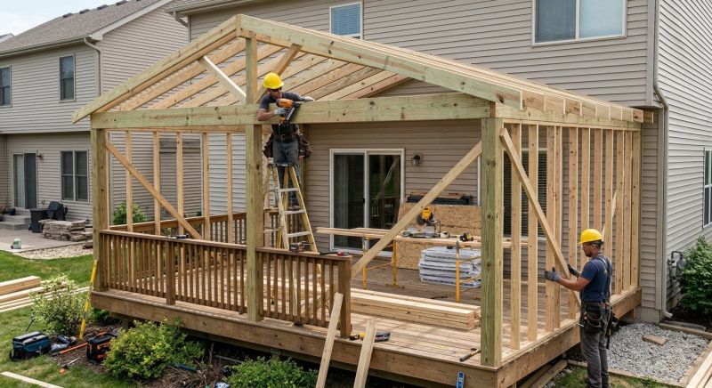Deck Enclosure Installation in Nashville, TN