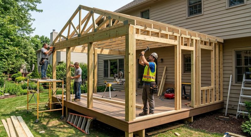 Deck Enclosure Installation in Cincinnati, OH