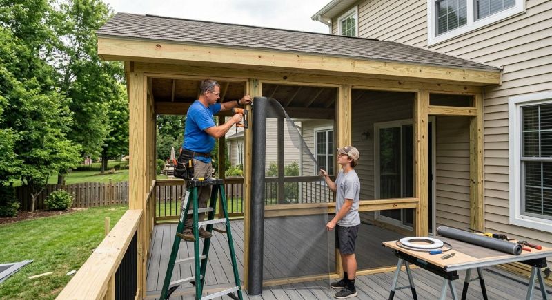 Enclosed Porch Construction in Seattle, WA