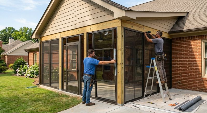 Screened In Porch Installation in Boulder, CO