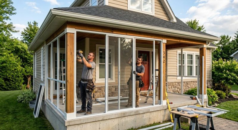 Screened In Porch Installation in Arvada, CO