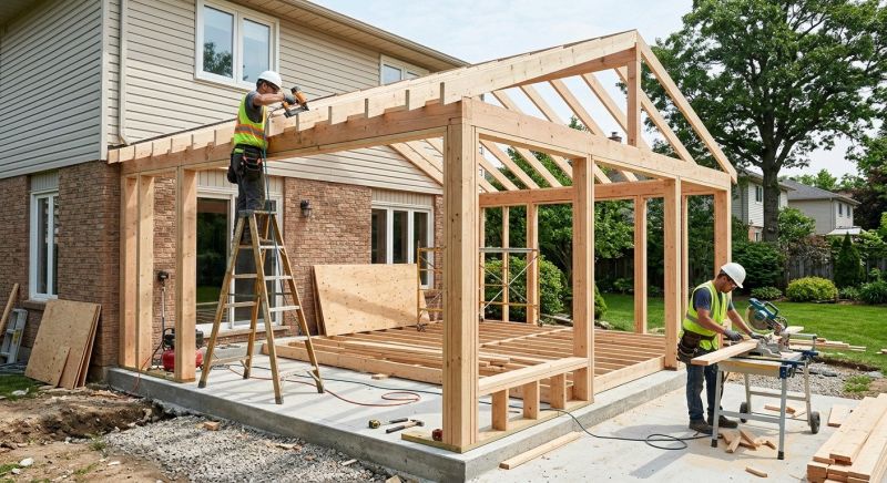 Sunroom Addition Construction in Knoxville, TN
