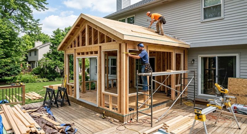 Three Season Room Construction in Cincinnati, OH